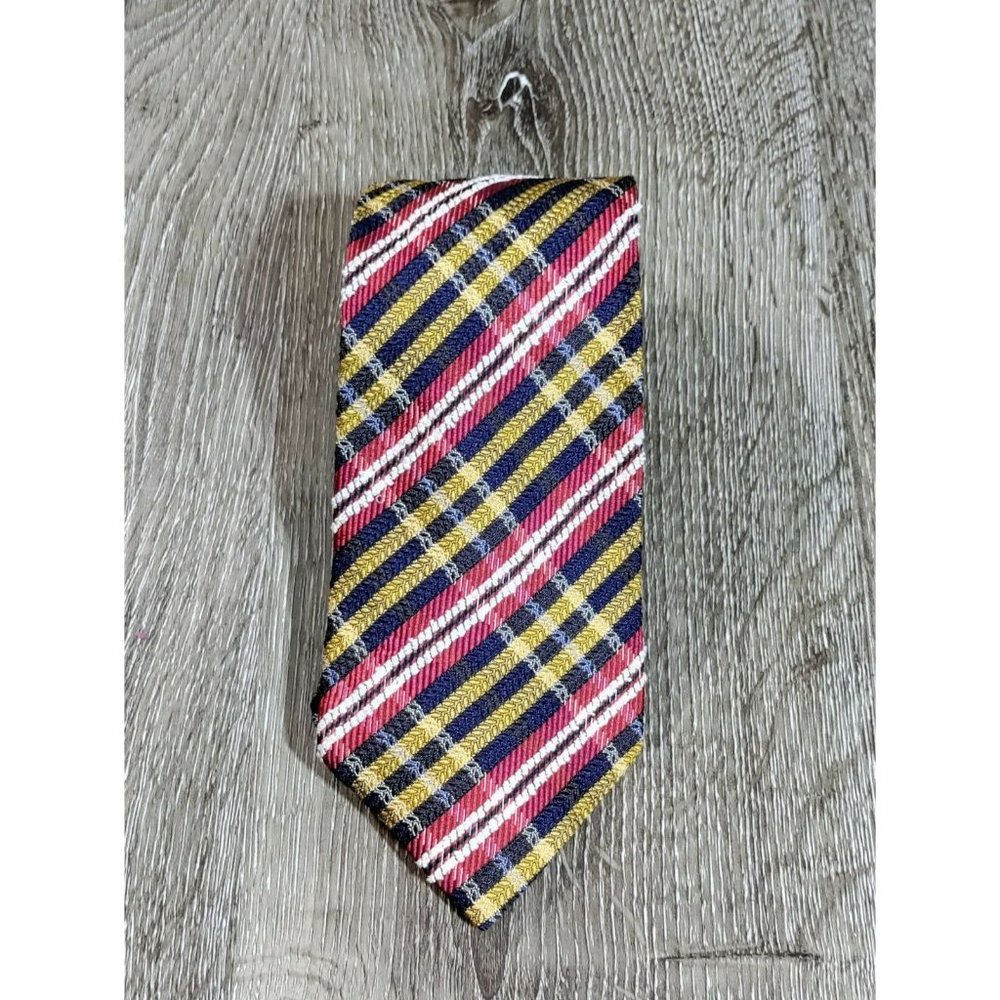 Ermenegildo Zegna Silk Necktie Mens Tie